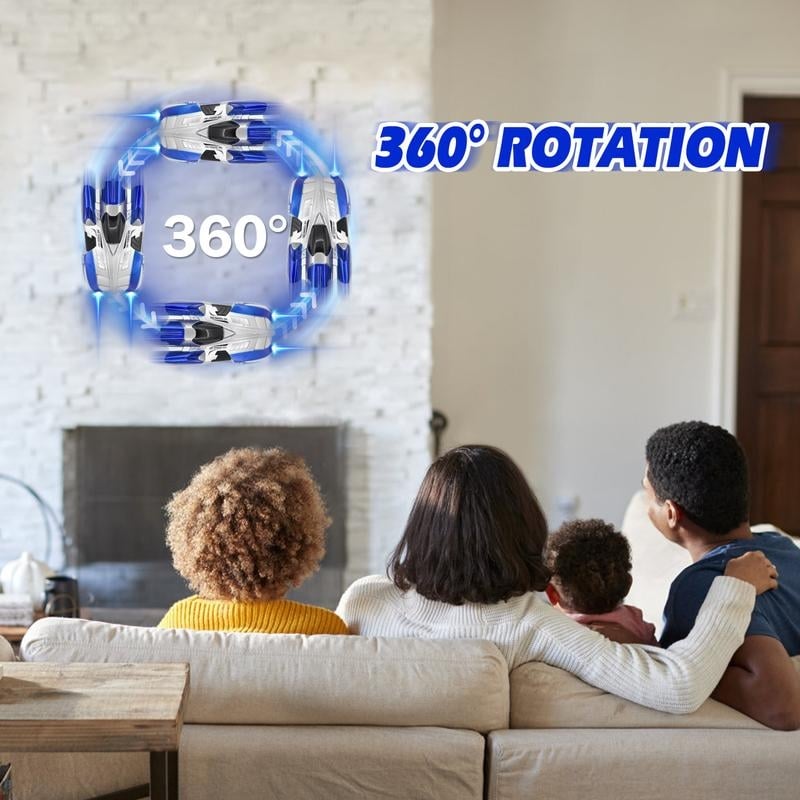 Hot Sale 50% off——Wall Climbing Car Electric Remote Control Toy Racing with LED Lights