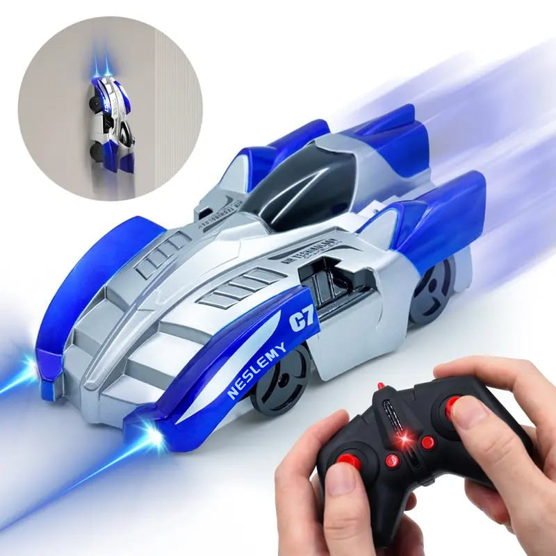 Hot Sale 50% off——Wall Climbing Car Electric Remote Control Toy Racing with LED Lights