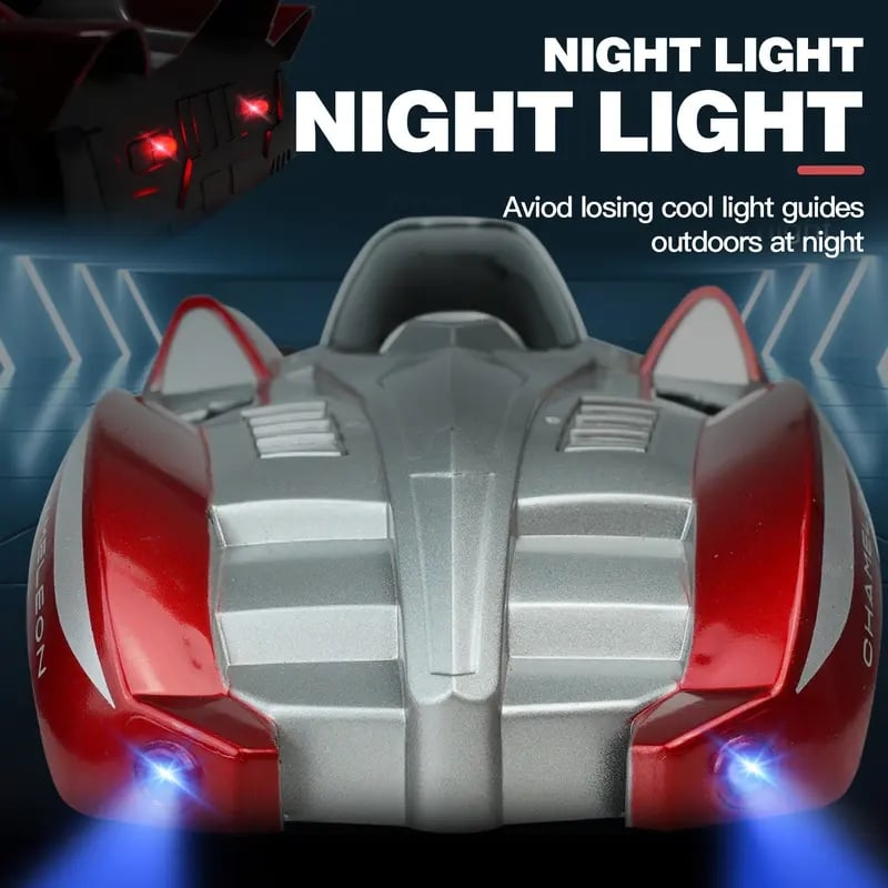 Hot Sale 50% off——Wall Climbing Car Electric Remote Control Toy Racing with LED Lights
