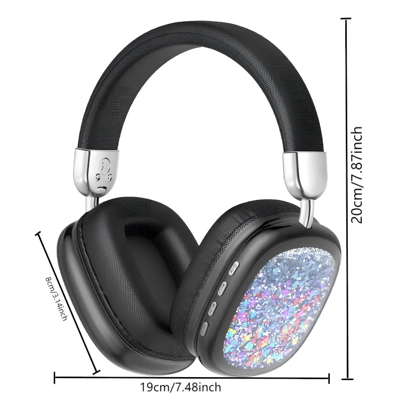 🎧 Bluetooth Over-Ear Headphones – Foldable Wireless & Wired Stereo Headset